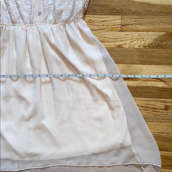 Rue21 - High Low Dress with Lace Collar - L - Picture 3 of 6